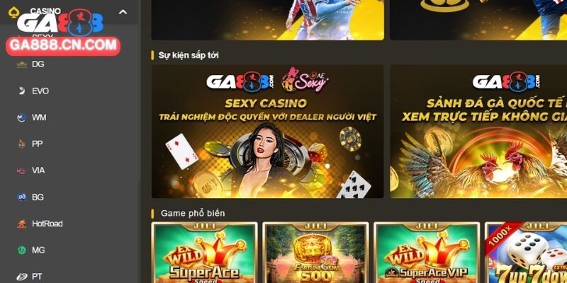 Vài nét tìm hiểu về sảnh casino online 