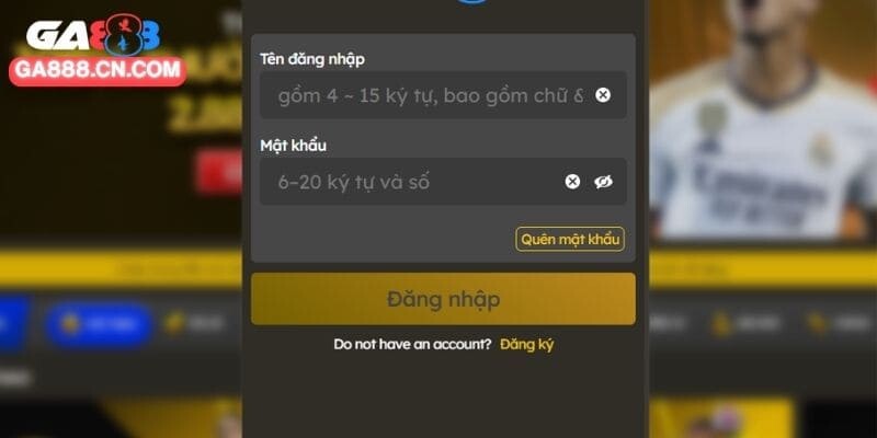 Đăng nhập GA888 - Hướng Dẫn Chi Tiết Cho Hội Viên Mới