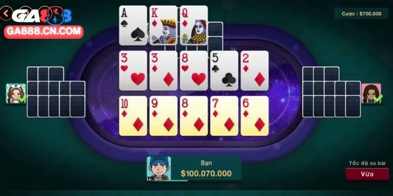 Mẹo sắp xếp bài mậu binh hiệu quả cao